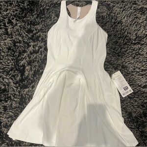 White lululemon tennis dress